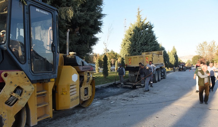 AŞGIN: ASFALTTA 50 BİN TONA ULAŞILDI