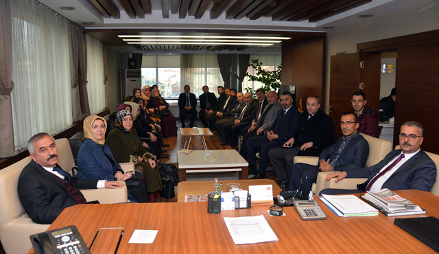 ALACA BELEDİYESİ’NE ZİYARET