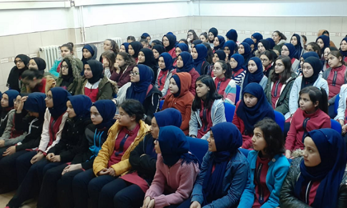 ÖĞRENCİLERE CELALETTİN ÖKTEN’İ ANLATTI