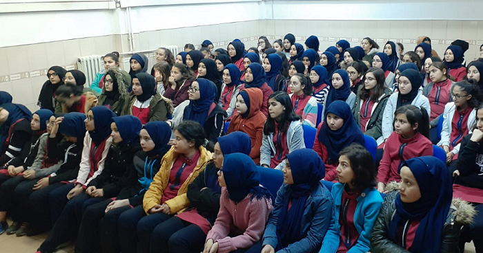 ÖĞRENCİLERE CELALETTİN ÖKTEN’İ ANLATTI