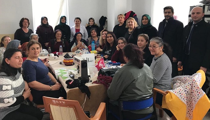 PROTOKOL EŞLERİNDEN NEZAKET ZİYARETİ