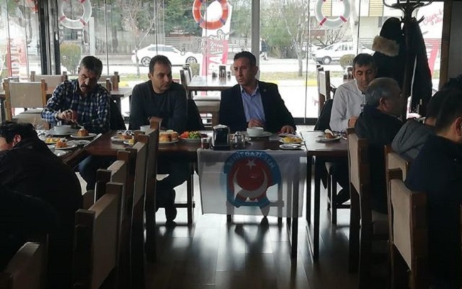 BAŞKAN YAŞANAN SORUNLARI DİLE GETİRDİ