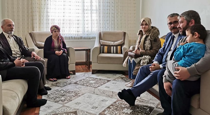 YUSUF AHLATCI’DAN TAZİYE ZİYARETLERİ