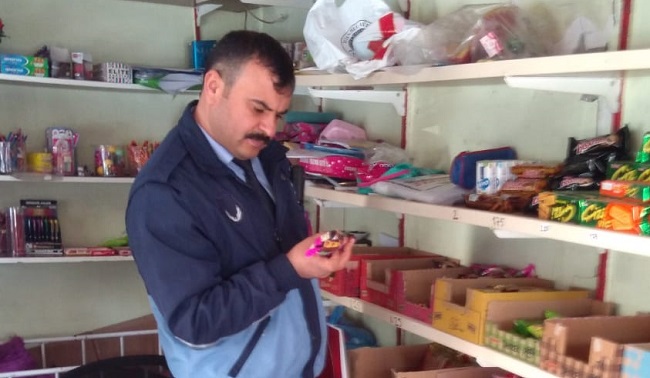 YASAKLI GIDA SATIŞINA GEÇİT YOK