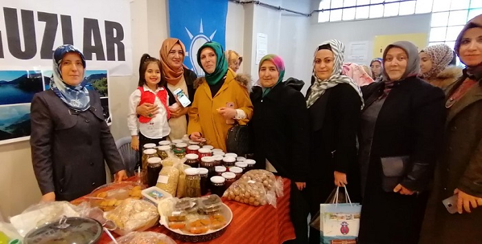 AK KADINLAR EKONOMİYE CAN VERDİ