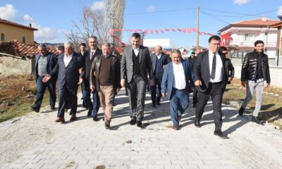 KIRKLAR TÜRBESİNİN YOLU YENİLENDİ