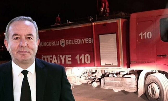 BAŞKAN ŞAHİNER İTFAİYEYİ TEST ETTİ