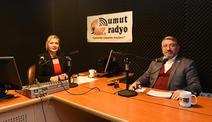 AŞGIN UMUT RADYO’NUN KONUĞU OLDU