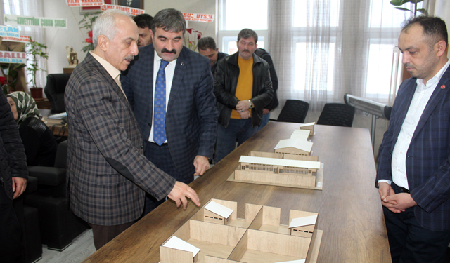 ZEKİ GÜL AHİ EVRAN KOOPERATİFİNİ ZİYARET ETTİ