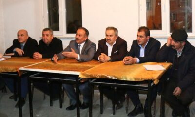 ÇİFTÇİLERİN SORUNLARINI DİNLEDİLER