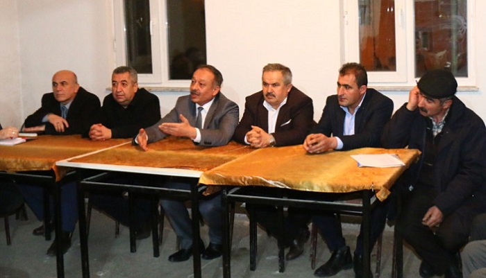 ÇİFTÇİLERİN SORUNLARINI DİNLEDİLER
