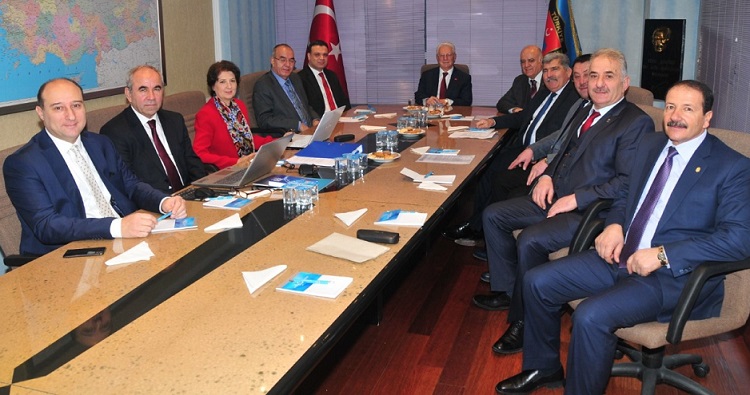 ŞOFÖR ESNAFININ SORUNLARI GÖRÜŞÜLDÜ