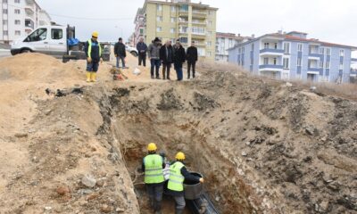 ALTYAPI ÇALIŞMALARI DEVAM EDİYOR