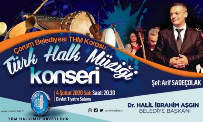 BELEDİYE TÜRKÜ ZİYAFETİ SUNACAK