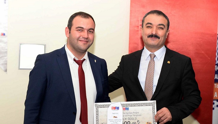 ÇORUM YÜRÜYOR PROJESİNE ÖDÜL