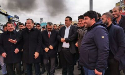 KAMYONCU ESNAFINA VEKİLLER SAHİP ÇIKTI