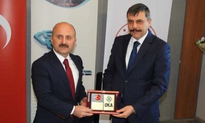 VALİ ÇİFTÇİ OKA DÖNEM BAŞKANI OLDU