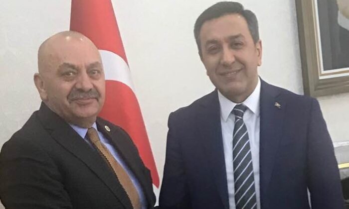 BAŞKAN İSBİR’DEN MUHSİN DERE’YE ZİYARET