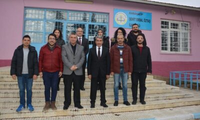 ORTAKÖY’DEKİ OKULLARDA İNCELEME YAPTI