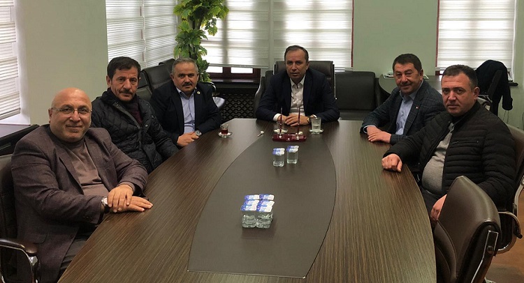 ODA BAŞKANLARIYLA İSTİŞARE YAPTILAR