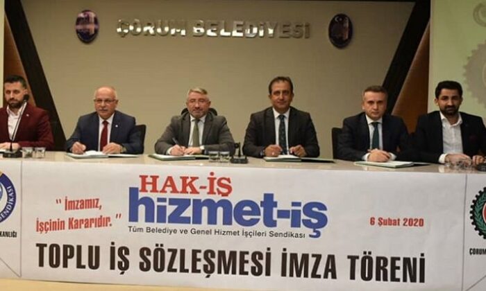 BELEDİYE İŞÇİSİNE YÜZDE 13 ZAM