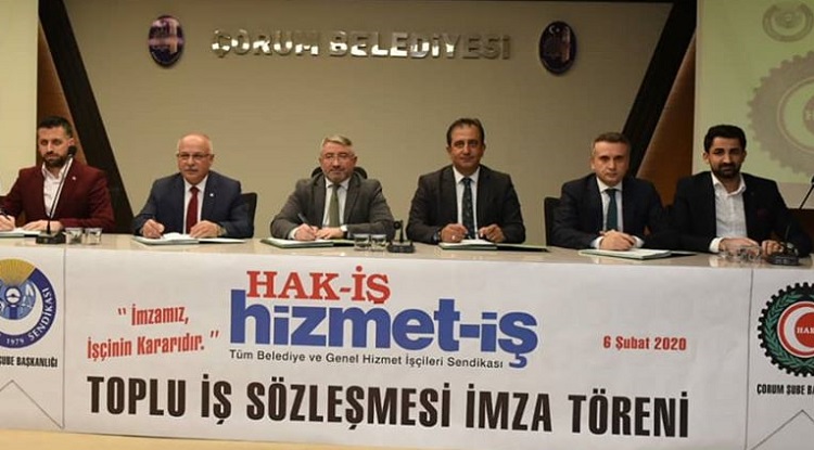 BELEDİYE İŞÇİSİNE YÜZDE 13 ZAM