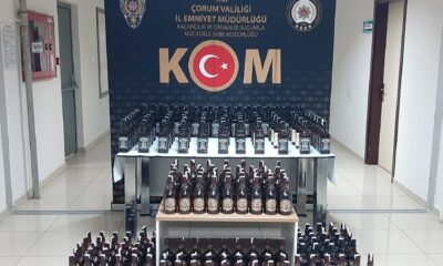 KAÇAK İÇKİ SEVKIYATI ÖNLENDİ