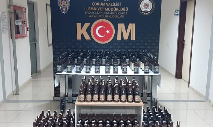 KAÇAK İÇKİ SEVKIYATI ÖNLENDİ