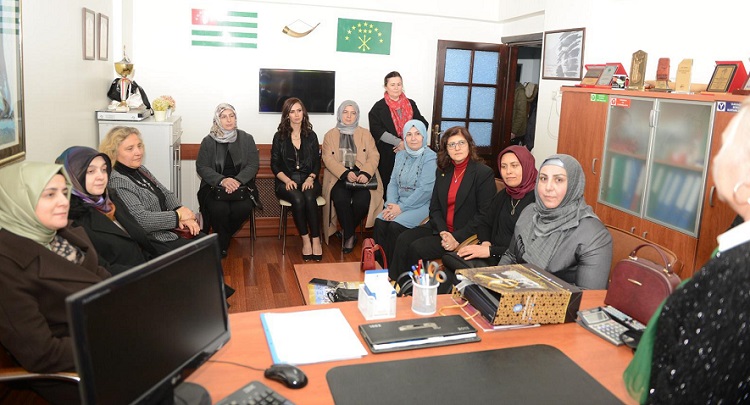 KAFKAS DERNEĞİNİ ZİYARET ETTİLER