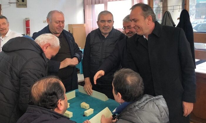 MİLÖNÜ ESNAFINI ZİYARET ETTİLER