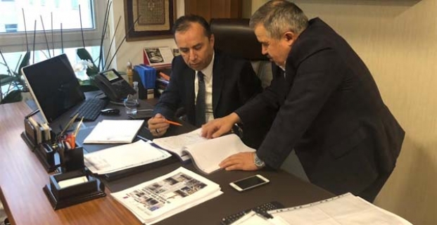 CEYLAN’A ÇİFTÇİNİN SORUNLARINI İLETTİ