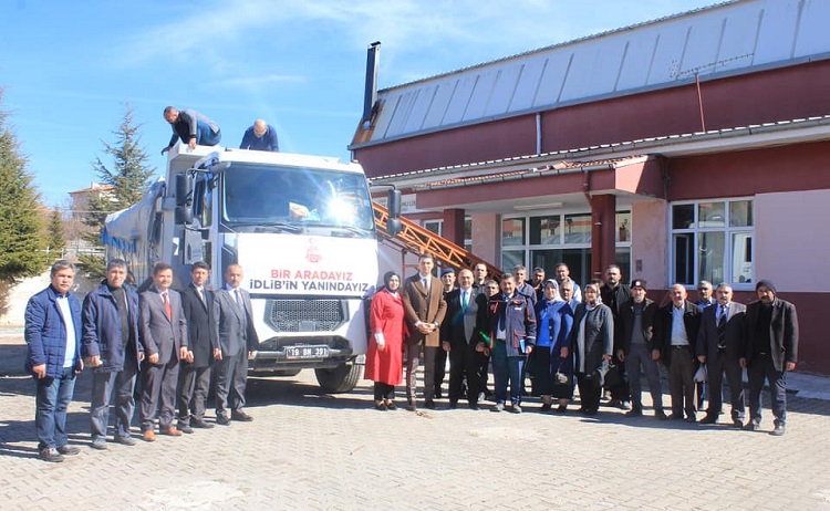 ORTAKÖY’DEN İDLİB’E DESTEK