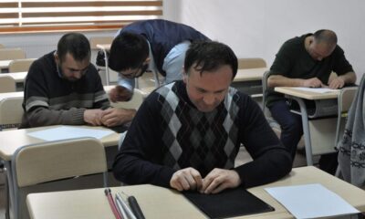 BRAİLLE ALFABESİ ÖĞRENME KURSU AÇILDI