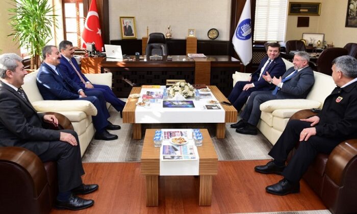 DIŞİŞLERİ BAKAN YARDIMCISINDAN ZİYARET