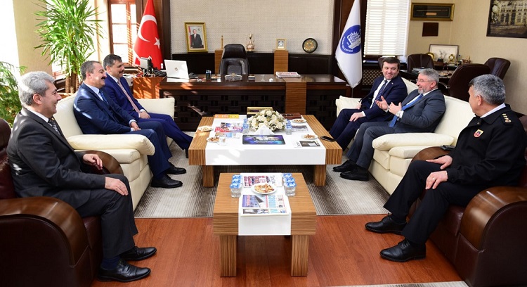 DIŞİŞLERİ BAKAN YARDIMCISINDAN ZİYARET
