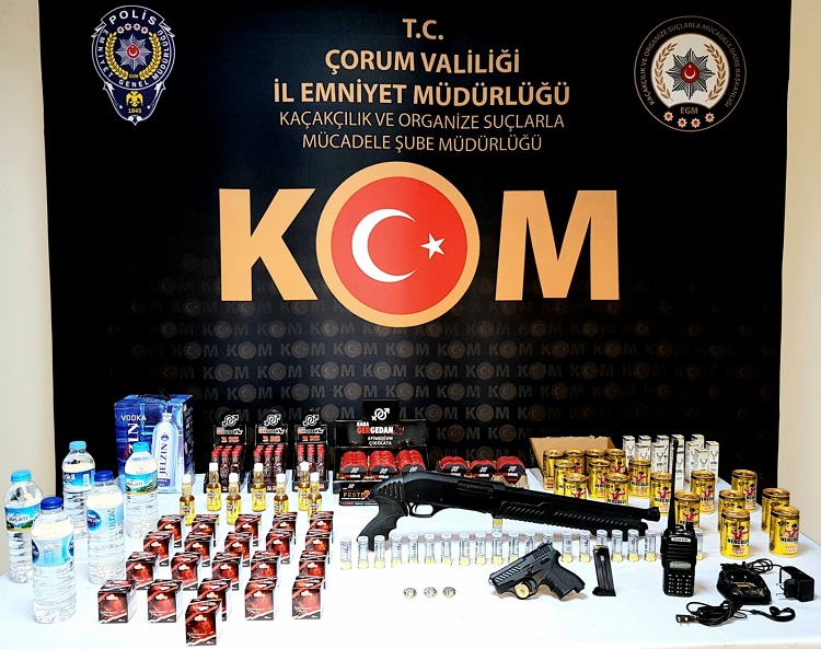 KAÇAKÇILIK ŞUBE MÜDÜRLÜĞÜNDEN OPERASYON