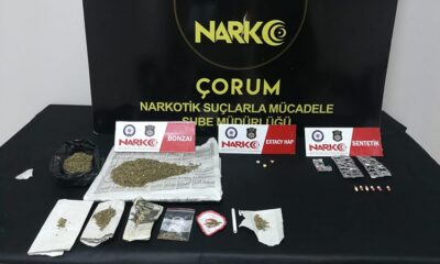 ÇORUM’DA UYUŞTURUCU OPERASYONU