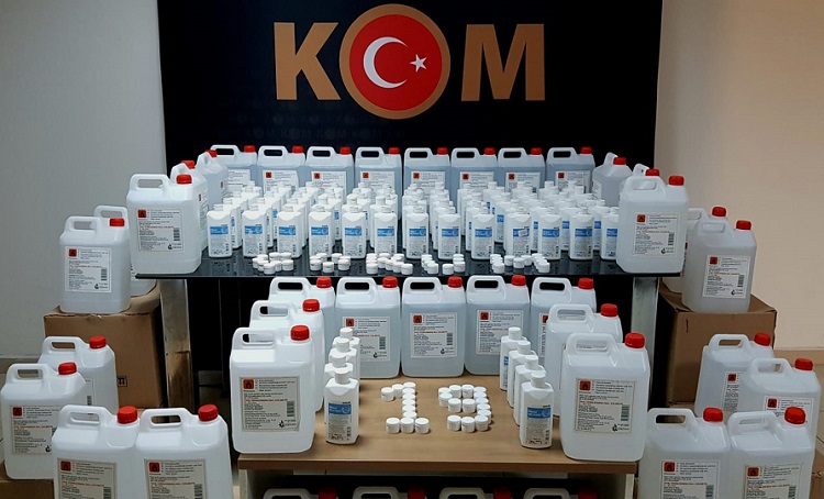 SAHTE DEZENFEKTAN OPERASYONU