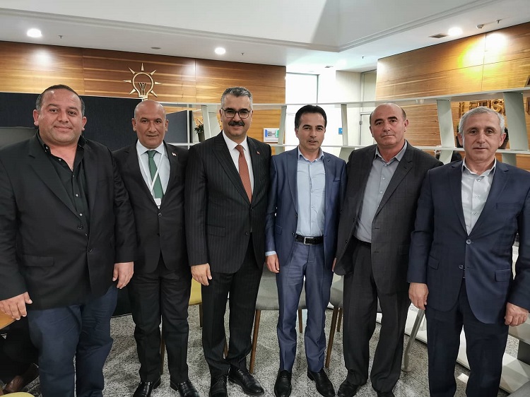 AK PARTİLİ BAŞKANLAR ANKARA’DA İSTİŞARE YAPTI