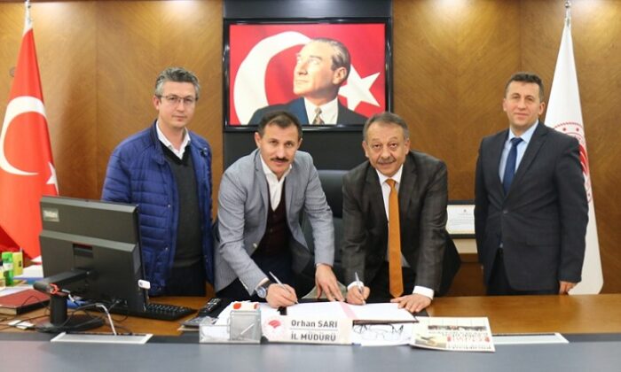 BUZAĞILARIN KÜPELENMESİ PROTOKOLÜ İMZALANDI