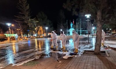 EKİPLER GECE GÜNDÜZ ÇALIŞIYOR