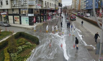 BELEDİYE’DEN YOĞUN VİRÜS TEDBİRLERİ