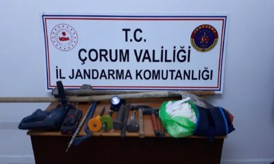 KAÇAK KAZIDA 8 KİŞİ YAKALANDI