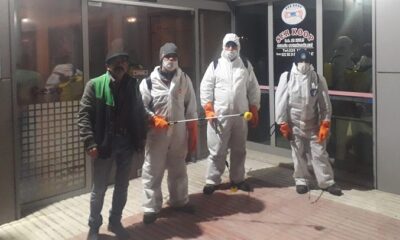 ÇESOB BİNASI DEZENFEKTE EDİLDİ