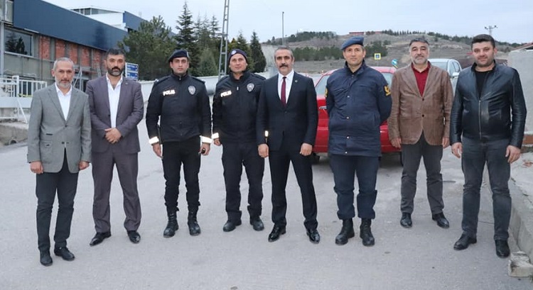 GÜVENLİK GÜÇLERİNE MORAL ZİYARETİ