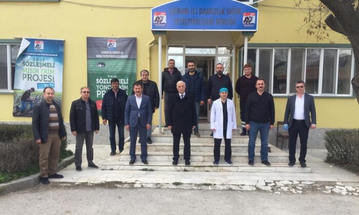 SAĞLIK ÇALIŞANLARINA DESTEK VERDİLER