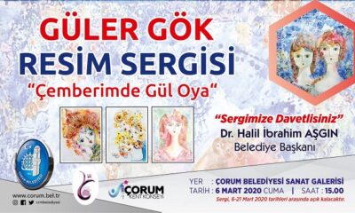 GÜLER GÖK’TEN RESİM SERGİSİ