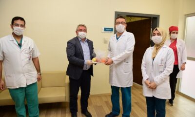 BELEDİYE’DEN SAĞLIK ÇALIŞANLARINA JEST