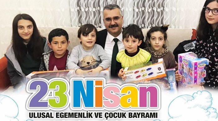 AHLATCI’DAN 23 NİSAN KUTLAMA MESAJI