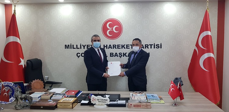 MHP OĞUZLAR’DA DEVİR TESLİM TÖRENİ